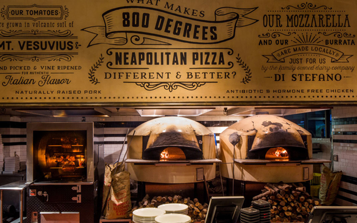 Inside 800 Degrees Woodfired Kitchen New York Grand Opening